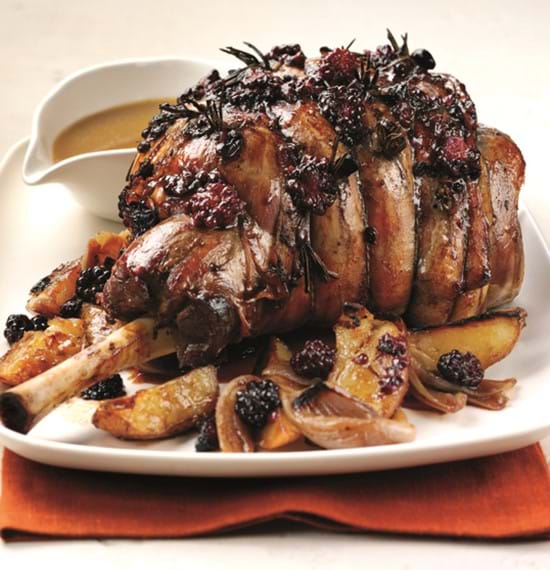 Autumn Lamb with Blackberries and Honey Autumn Lamb with Blackberries and Honey