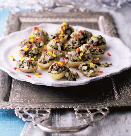 Beef and Pesto Potato Jackets Beef and Pesto Potato Jackets