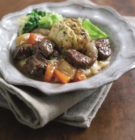 Beef Casserole with Herb Dumplings Beef Casserole with Herb Dumplings