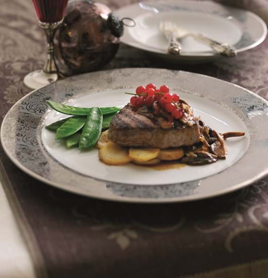 Beef Fillets with Wild Mushrooms and Armagnac Sauce Beef Fillets with Wild Mushrooms and Armagnac Sauce