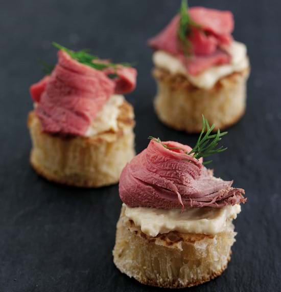 Roast Beef Appetisers Roast Beef Appetisers