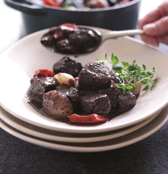 Beef,Shallot and Red Pepper Stew Beef,Shallot and Red Pepper Stew