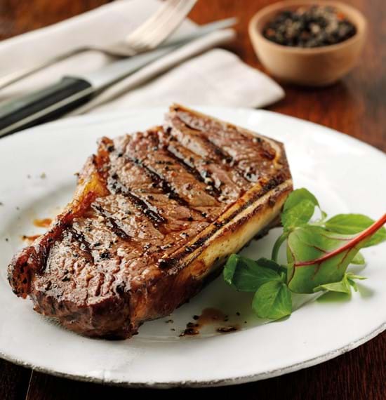 Pan-Fried Bone-in Sirloin Steak Pan-Fried Bone-in Sirloin Steak