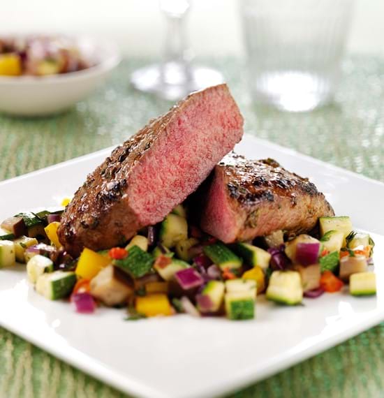 Cannon of Lamb Glazed with Rosemary and Mustard Cannon of Lamb Glazed with Rosemary and Mustard