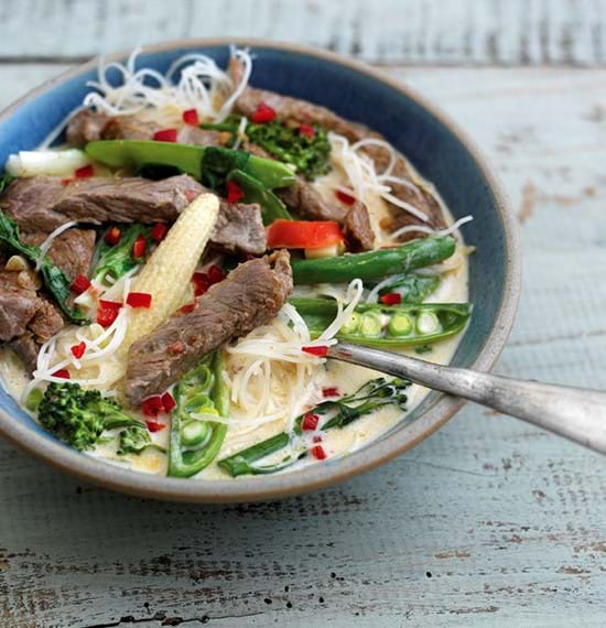 Chilli Beef and Coconut Noodle Soup Chilli Beef and Coconut Noodle Soup