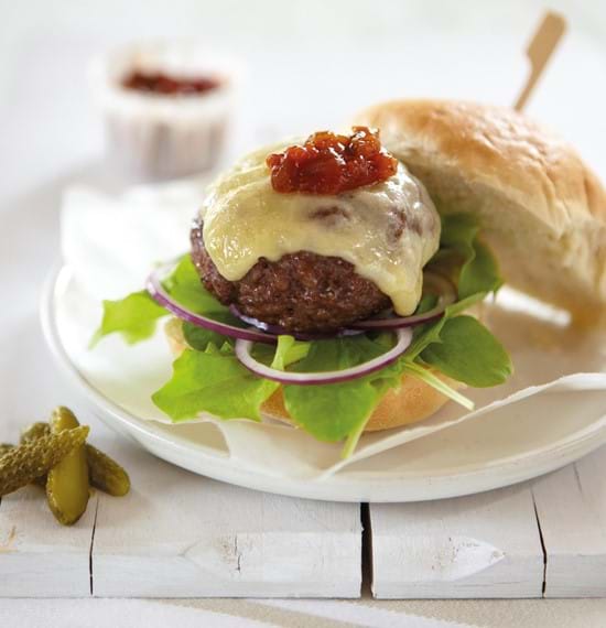 Classic BBQ Burgers with Cheese Classic BBQ Burgers with Cheese
