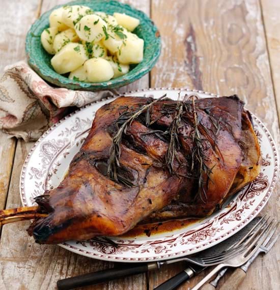 Slow Cooked Shoulder of Lamb with Earl Grey and Honey Slow Cooked Shoulder of Lamb with Earl Grey and Honey