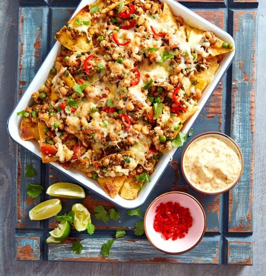 Keema Nachos Keema Nachos