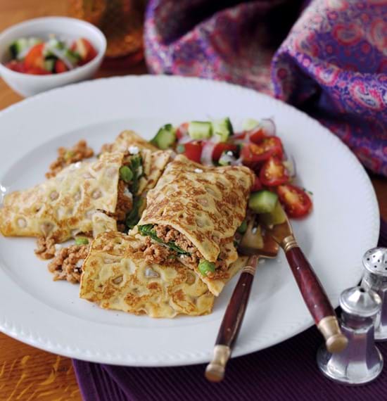 Keema Filled Pancakes Keema Filled Pancakes