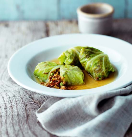 Keema Stuffed Cabbage Keema Stuffed Cabbage