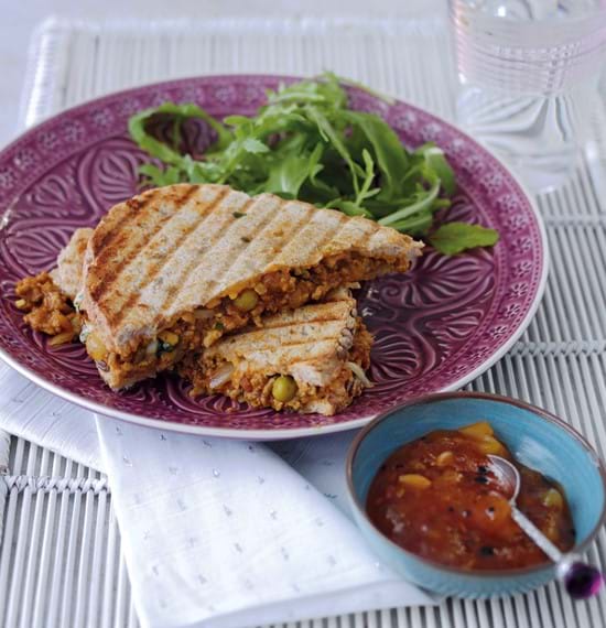 Keema Cheese Toastie Keema Cheese Toastie