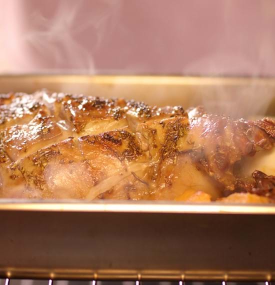 Garlic and Herb Roast Shoulder of Lamb Garlic and Herb Roast Shoulder of Lamb
