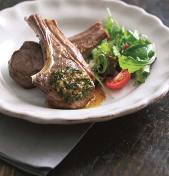 Lamb Chop or Steaks with Garlic,Paprika and Herb Butter Lamb Chop or Steaks with Garlic,Paprika and Herb Butter