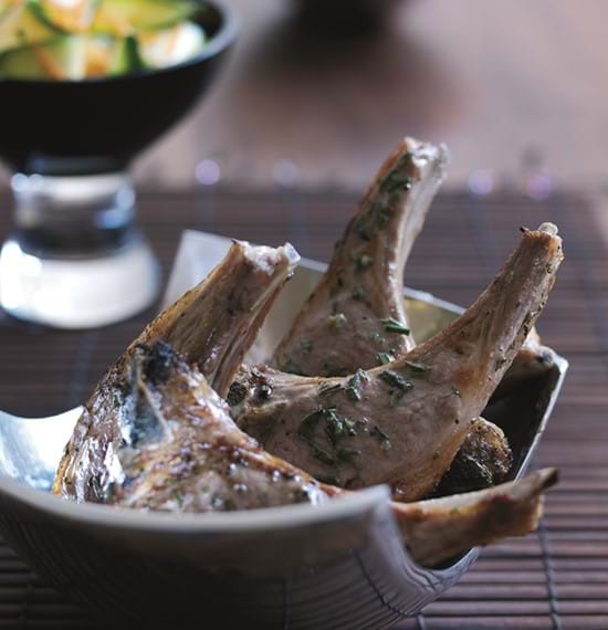 Lamb Chops with Rosemary and Anchovy Butter Lamb Chops with Rosemary and Anchovy Butter