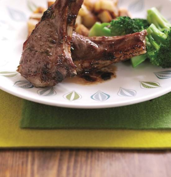Lamb Chops with Rosemary and Damson Glaze Lamb Chops with Rosemary and Damson Glaze