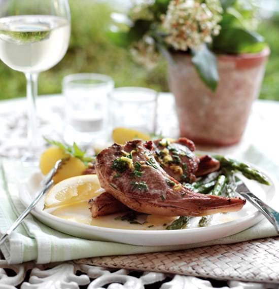 Lamb Cutlets with Lemon & Chive Butter Lamb Cutlets with Lemon & Chive Butter