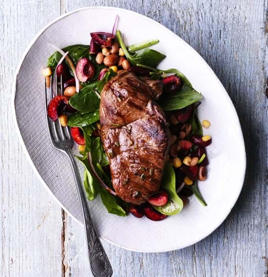 Lamb Leg Steaks in a Herb Marinade Lamb Leg Steaks in a Herb Marinade