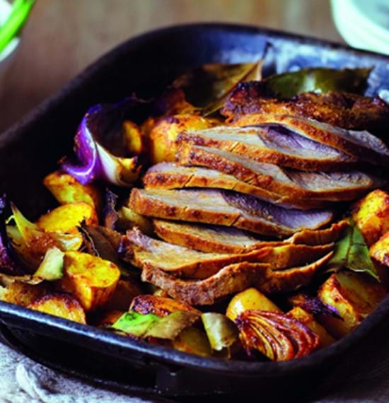Lamb Mini Roast with Warm Spices Lamb Mini Roast with Warm Spices