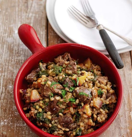 Lamb, Plum and Barley Mow Lamb, Plum and Barley Mow