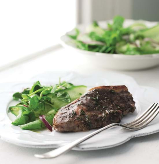 Lamb Rumps with Redcurrant and Herb Butter Lamb Rumps with Redcurrant and Herb Butter