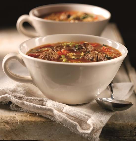 Meat Feast Soup with Couscous Meat Feast Soup with Couscous