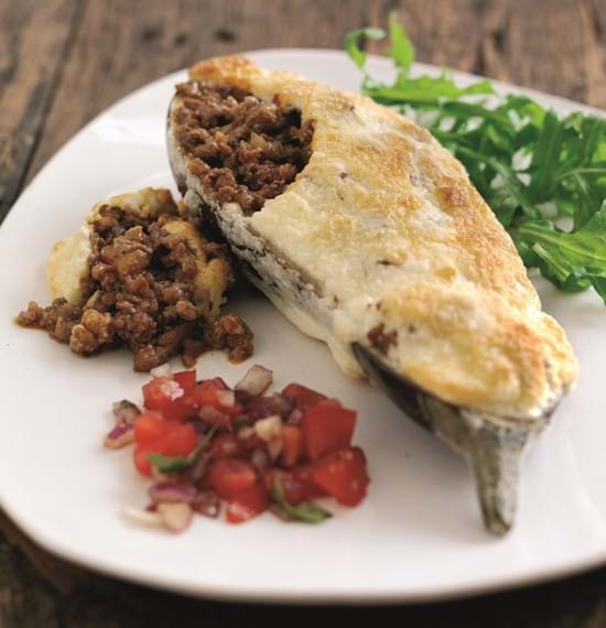 Lamb Stuffed Aubergine Lamb Stuffed Aubergine