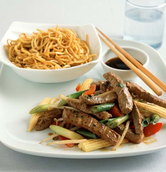 Pan Asian Beef Stir-fry Pan Asian Beef Stir-fry