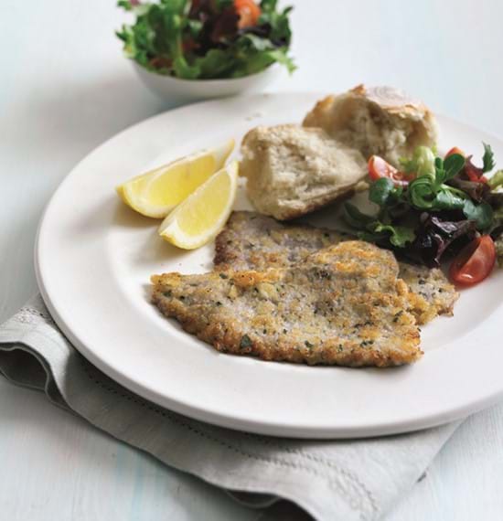 Parmesan Crusted Veal Parmesan Crusted Veal