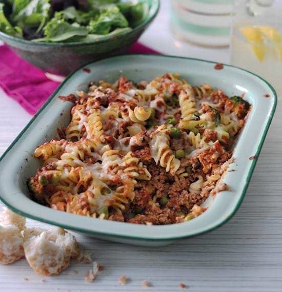 Chunky Keema Pasta Bake Chunky Keema Pasta Bake