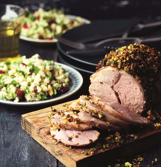 Pistachio and Orange Crusted Lamb Mini Roast Pistachio and Orange Crusted Lamb Mini Roast
