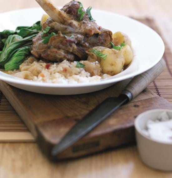 Red Thai Lamb Shanks Red Thai Lamb Shanks