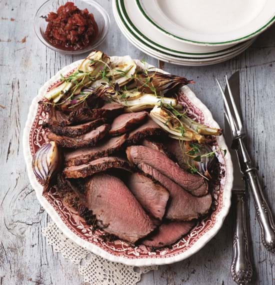 Celebration Roast Beef with Beetroot, Apple and Orange Relish Celebration Roast Beef with Beetroot, Apple and Orange Relish