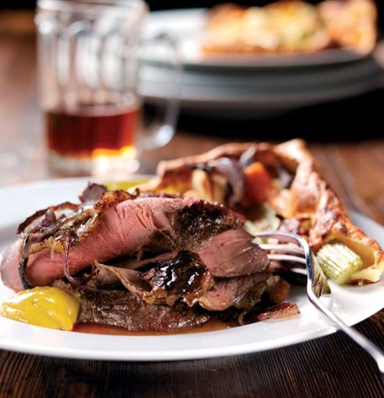 Roast Beef in Beer with Vegetable Toad-in-the-Hole Roast Beef in Beer with Vegetable Toad-in-the-Hole
