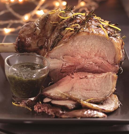Roast Lamb with Mint Sauce Roast Lamb with Mint Sauce