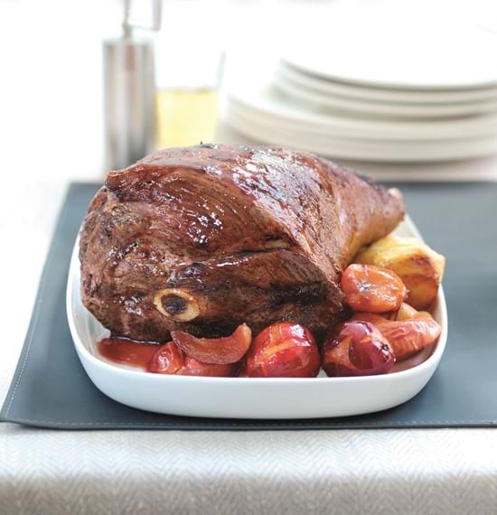 Roast Lamb with Plum Apple and Cider Chutney Roast Lamb with Plum Apple and Cider Chutney