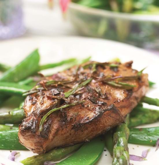 Sizzling Valentine Steaks in a Lavender and Balsamic Marinade Sizzling Valentine Steaks in a Lavender and Balsamic Marinade