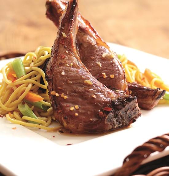 Spiced Honey Lamb Chops Spiced Honey Lamb Chops