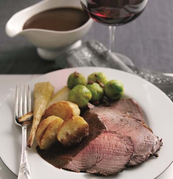 Spiced Rib of Beef with Red Wine Gravy Spiced Rib of Beef with Red Wine Gravy