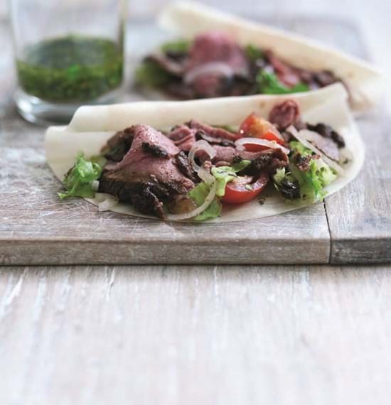 Sticky Roast Beef Pancakes Sticky Roast Beef Pancakes