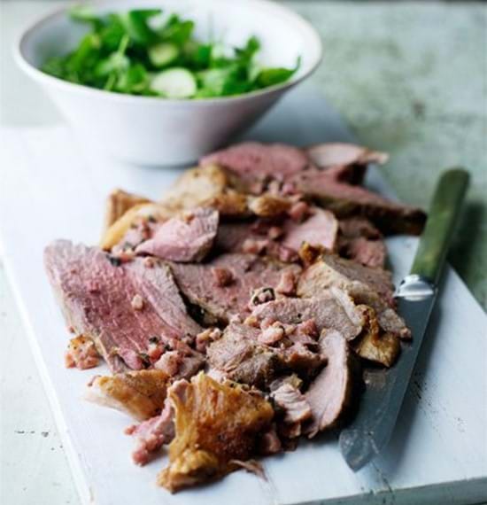 Stuffed Leg of Lamb with Pancetta and Sage Stuffed Leg of Lamb with Pancetta and Sage