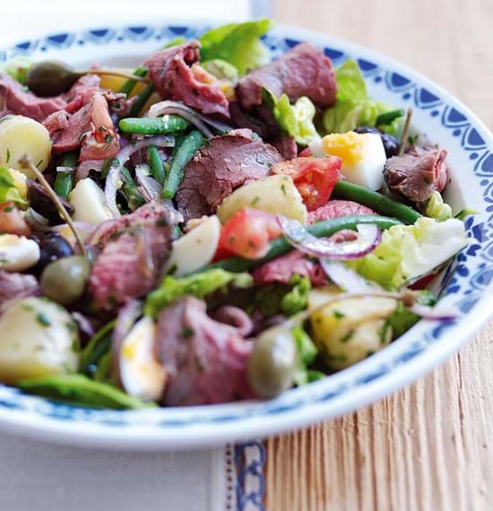 Summer Beef Salad Nicoise Summer Beef Salad Nicoise