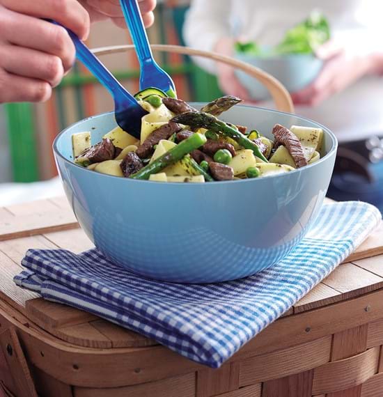 Summer Lamb Pasta Summer Lamb Pasta