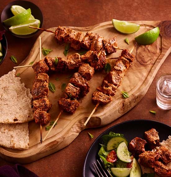 Tandoori Spiced Beef Kebabs Tandoori Spiced Beef Kebabs