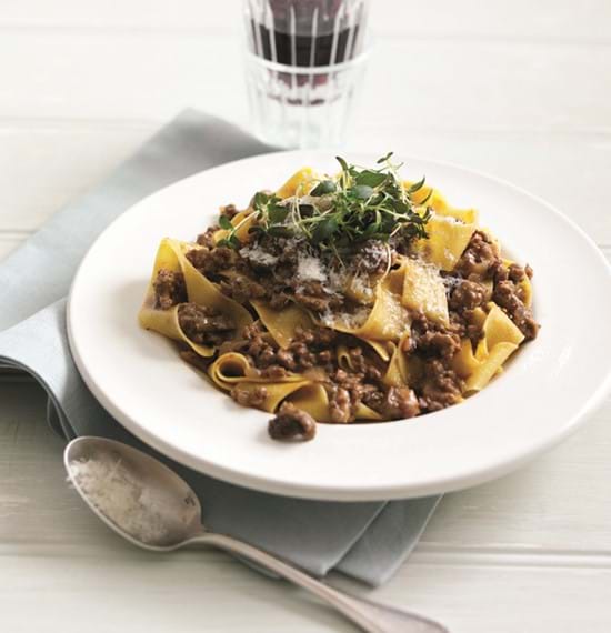 Veal and Pancetta Ragu Veal and Pancetta Ragu