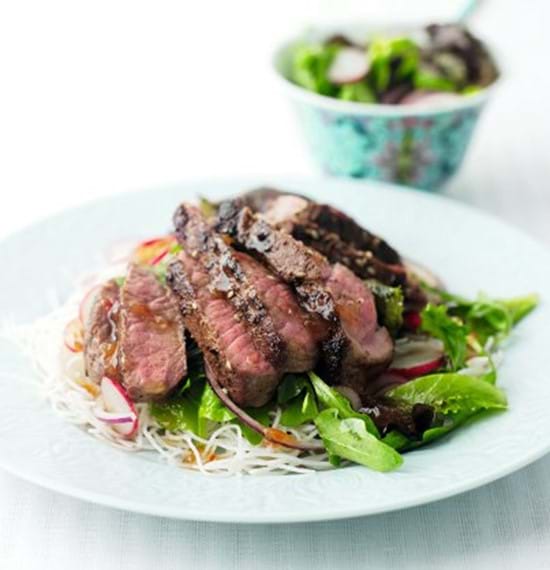 Warm Lamb and Noodle Salad Warm Lamb and Noodle Salad