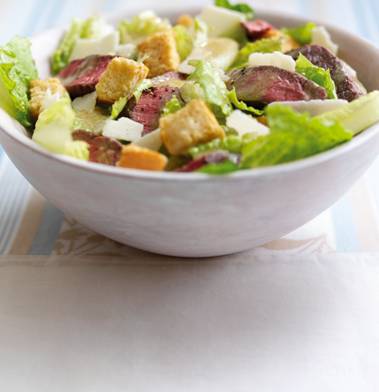 Beef Caesar Salad Beef Caesar Salad
