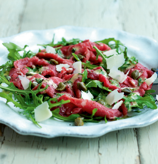 Beef Carpaccio with Mustard Dressing (version 2) Beef Carpaccio with Mustard Dressing (version 2)