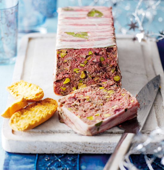 Beef, Juniper and Pistachio Terrine Beef, Juniper and Pistachio Terrine