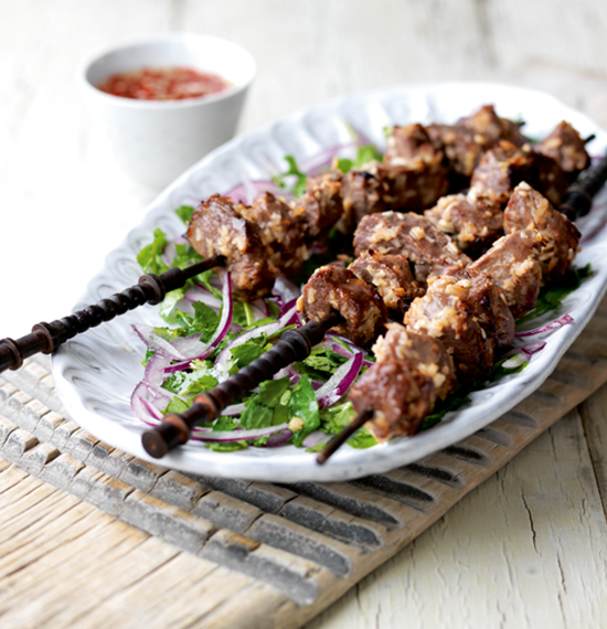 Lamb Kebabs Marinated in Ginger and Tamarind Lamb Kebabs Marinated in Ginger and Tamarind