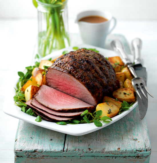 Roast Beef with Lemon and Anchovy Butter Roast Beef with Lemon and Anchovy Butter
